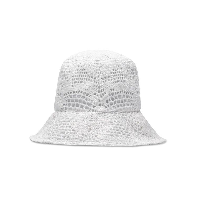 Comme des Garçons SHIRT Crochet Knit Bucket Hat 'White'