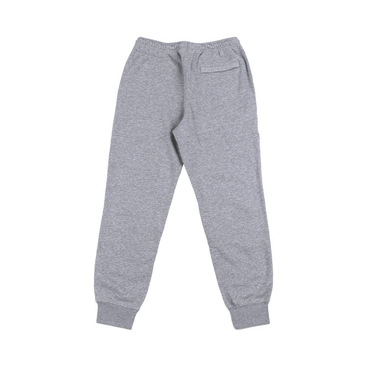 Nike Club Fleece Joggers 'Dark Grey Heather/Light Smoke Grey/White'
