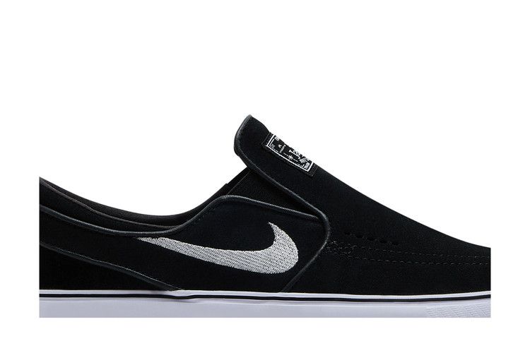 Nike Zoom Stefan Janoski+ Slip SB 'Black White'