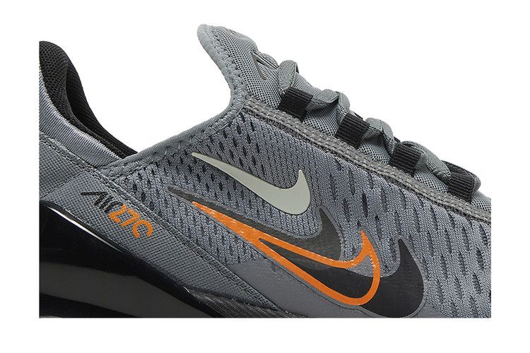 Nike Air Max 270 'Multi-Swoosh - Smoke Grey Mandarin'
