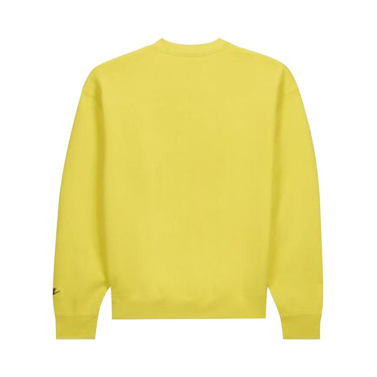 Nike x Nigo NRG Fleece Crew Sweatshirt 'Yellow'