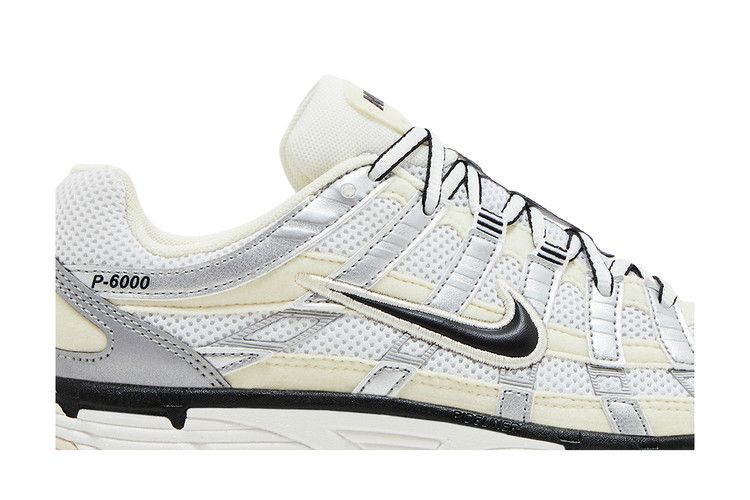 Nike Wmns P-6000 'Coconut Milk Metallic Silver'