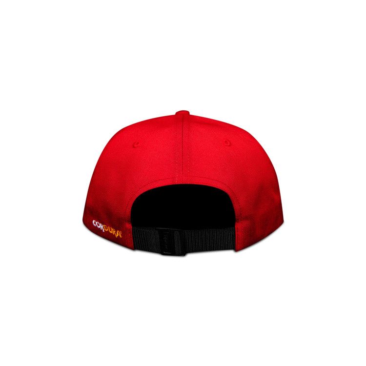 Supreme x Cordura Small Box 6-Panel 'Red'