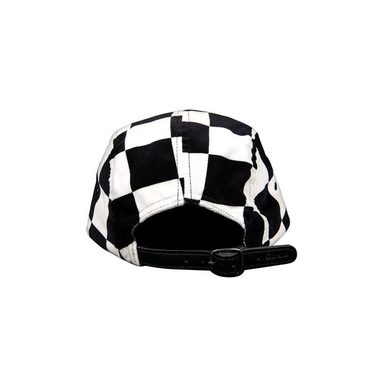Supreme Velvet Camp Cap 'Checkerboard'