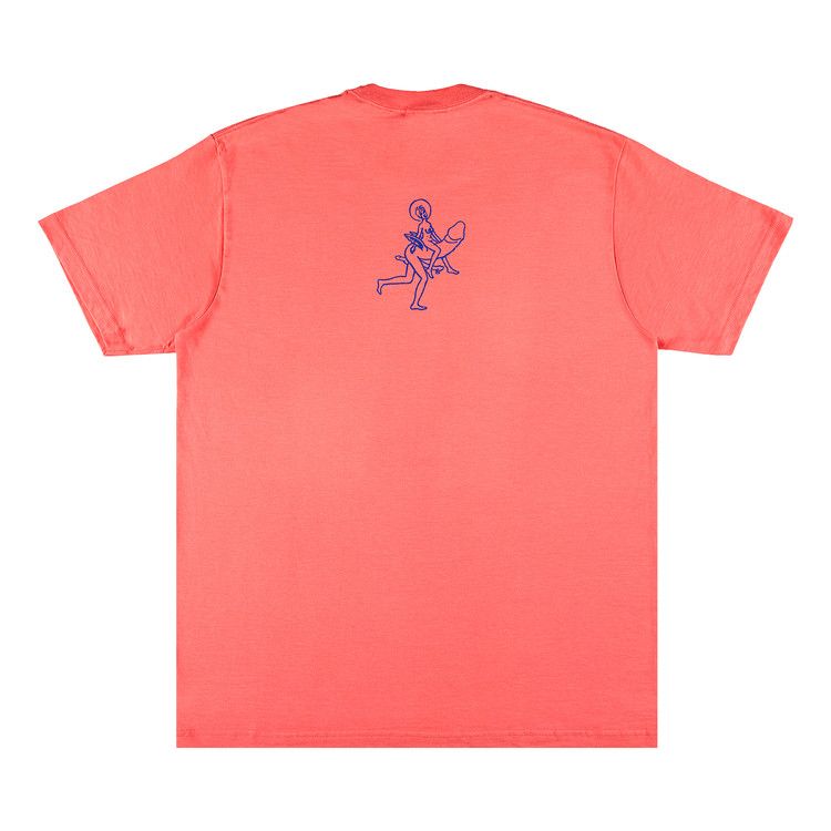 Supreme Dicks Tee 'Bright Coral'