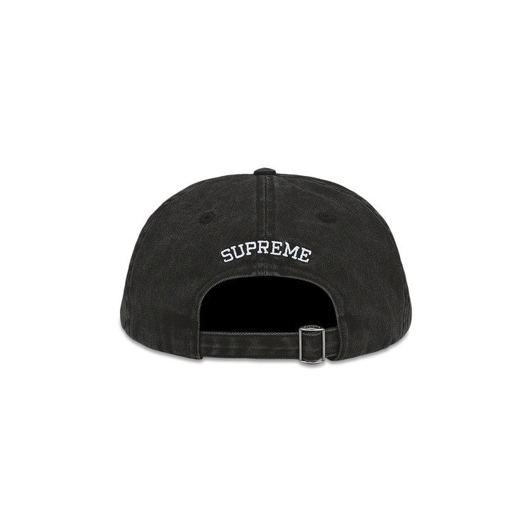 Supreme Pigment Print S Logo 6-Panel 'Black'