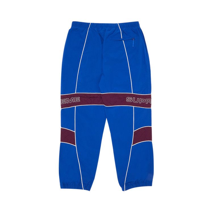 Supreme Jacquard Panel Track Pant 'Royal'