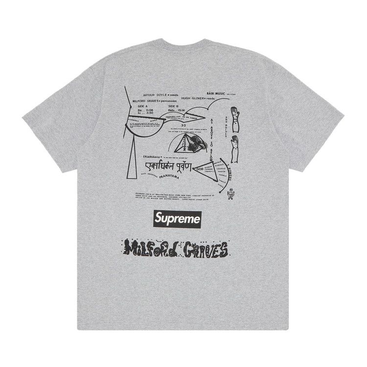 Supreme Milford Graves Tee 'Heather Grey'