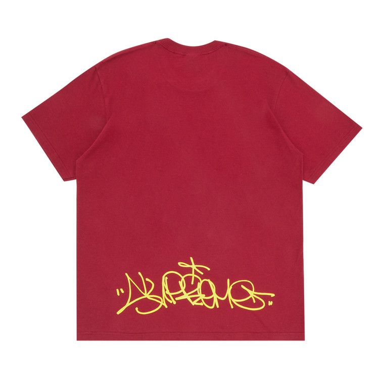 Supreme x IRAK Cast Tee 'Cardinal'