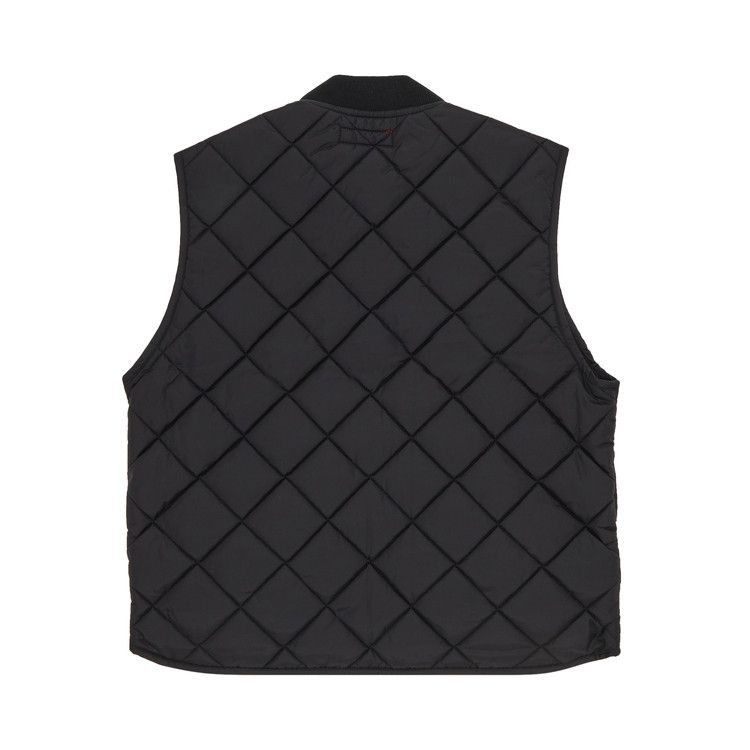 Supreme Pins Quilted Work Vest 'Black'