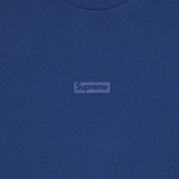 Supreme High Density Small Box Short-Sleeve Top 'Light Navy'