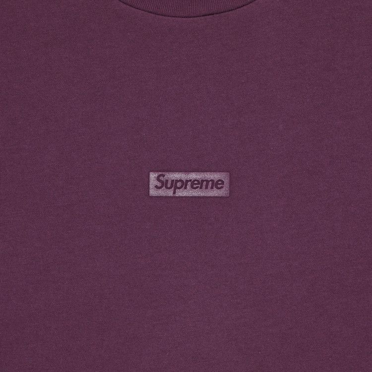 Supreme High Density Small Box Short-Sleeve Top 'Plum'