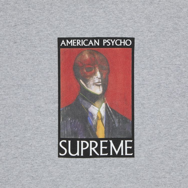 Supreme American Psycho Tee 'Heather Grey'