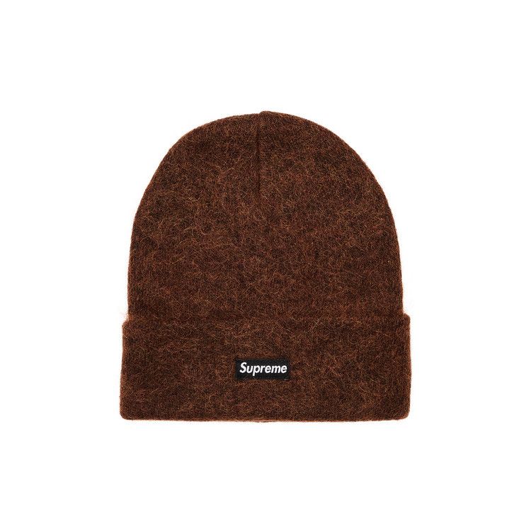 Supreme Mohair Beanie 'Dark Brown'
