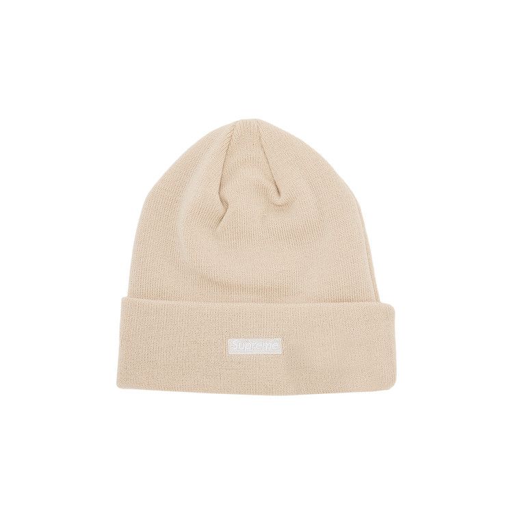 Supreme New Era Script Beanie 'Stone'
