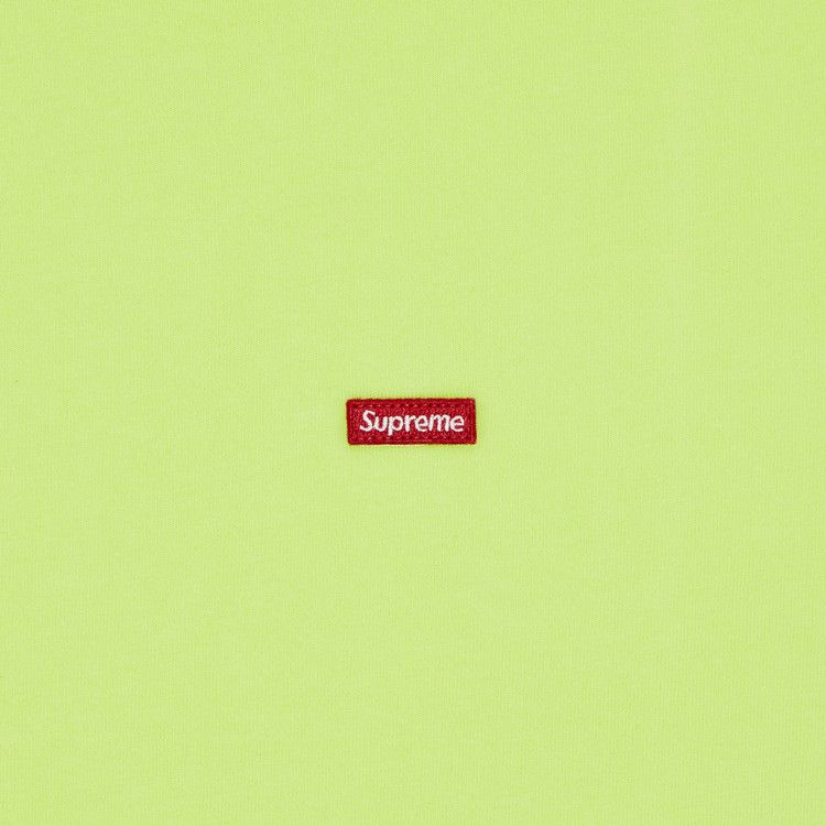 Supreme Small Box Long-Sleeve Tee 'Bright Green'