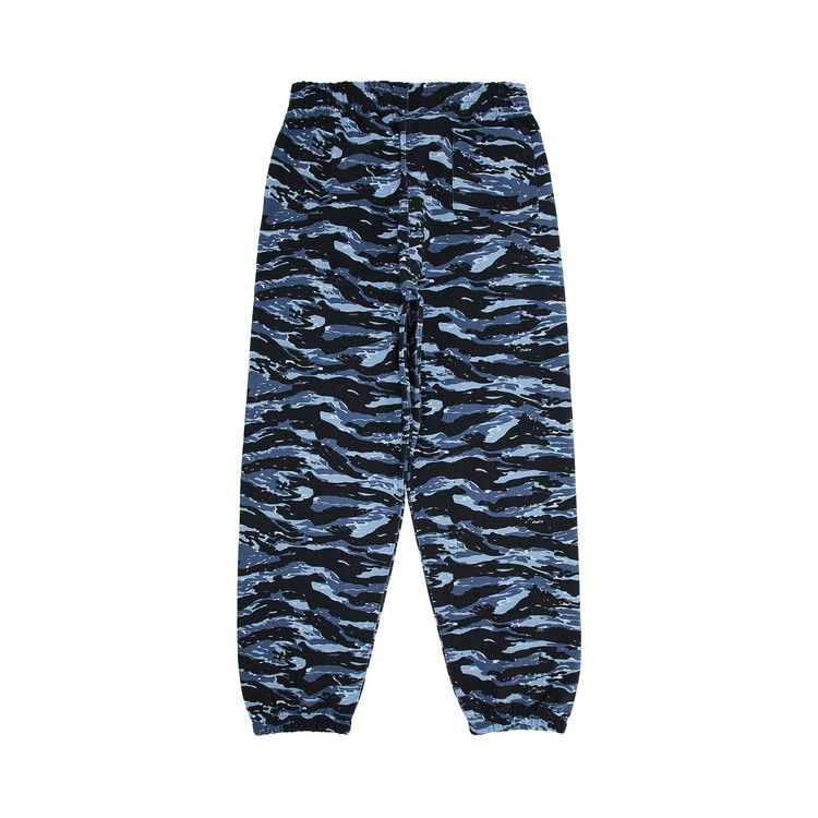 Supreme Small Box Sweatpant 'Blue Tiger Camo'
