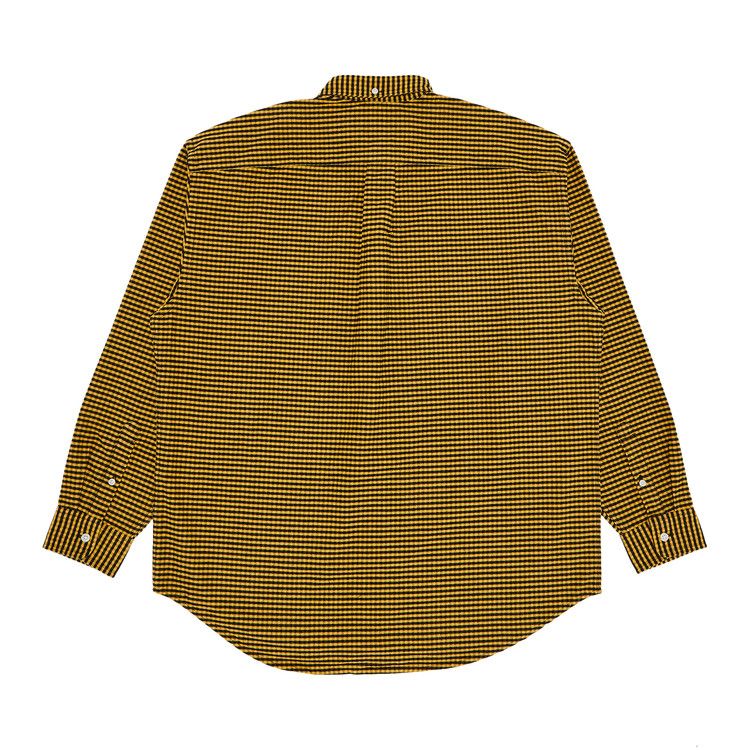 Supreme Loose Fit Flannel Oxford Shirt 'Yellow Plaid'