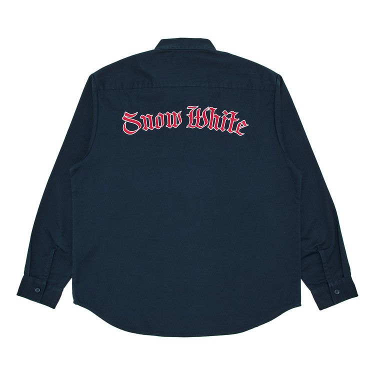 Supreme Snow White Work Shirt 'Light Navy'