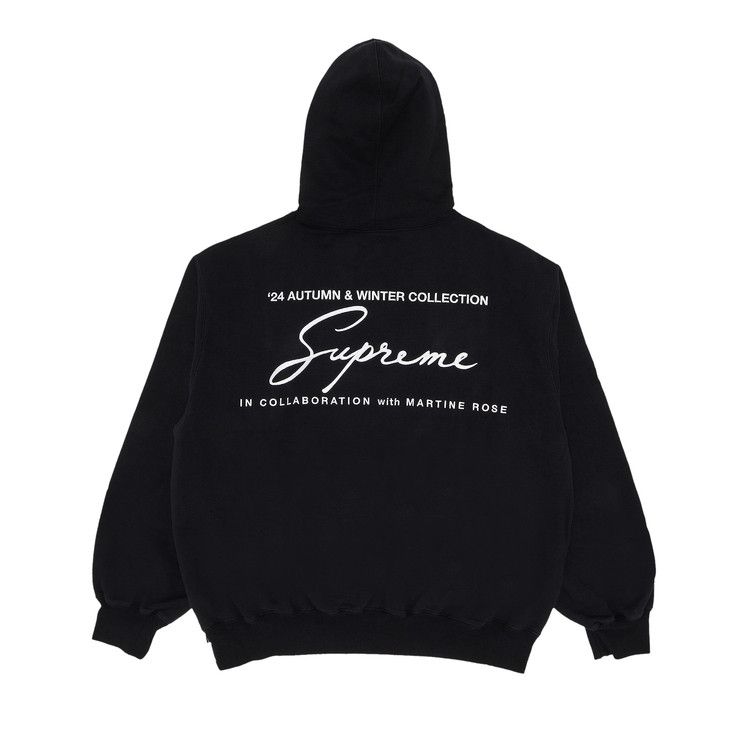 Supreme x Martine Rose Hooded Sweatshirt 'Black'