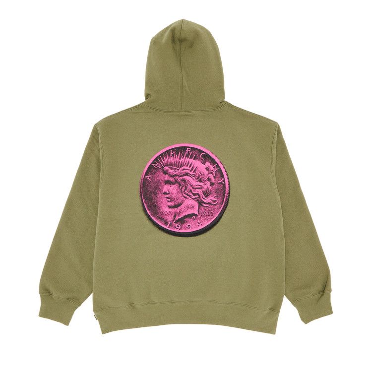 Supreme Anarchy Hooded Sweatshirt 'Light Olive'