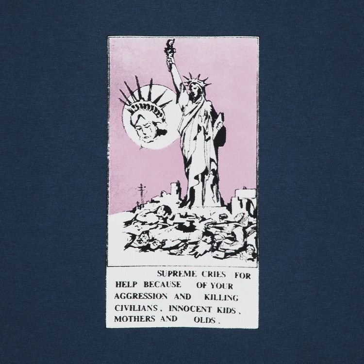 Supreme Liberty Tee 'Indigo'