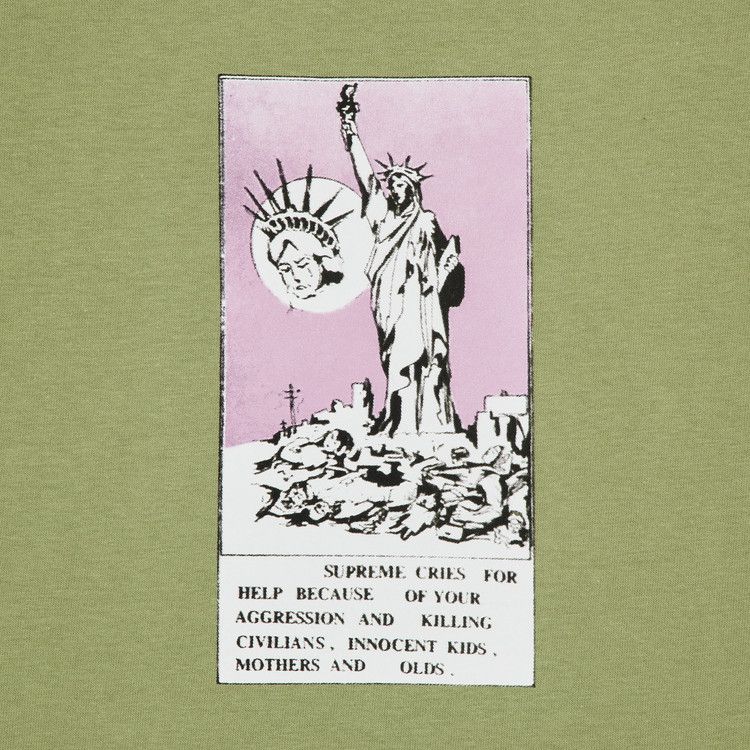 Supreme Liberty Tee 'Moss'