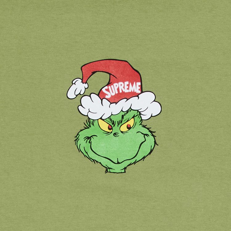 Supreme Grinch Tee 'Moss'