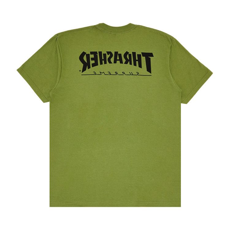 Supreme x Thrasher Harold Tee 'Moss'