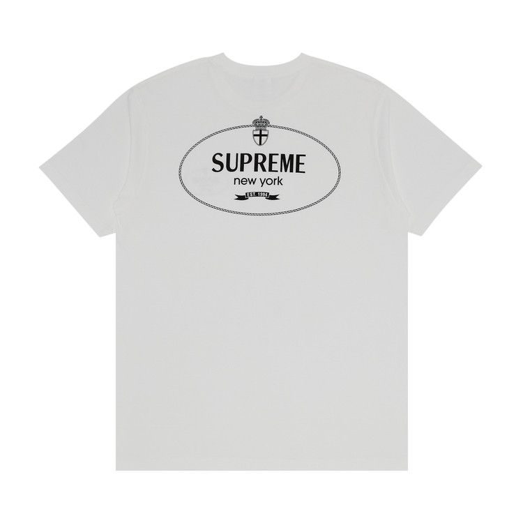 Supreme Crest Tee 'White'