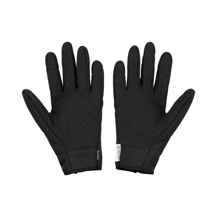 Supreme Windstopper Zip Gloves 'Black'