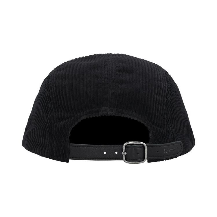 Supreme Corduroy Camp Cap 'Black'