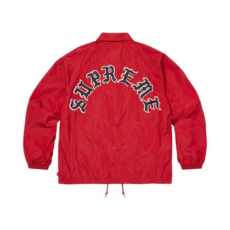 Supreme Old English Arc Coaches Jacket 'Red'