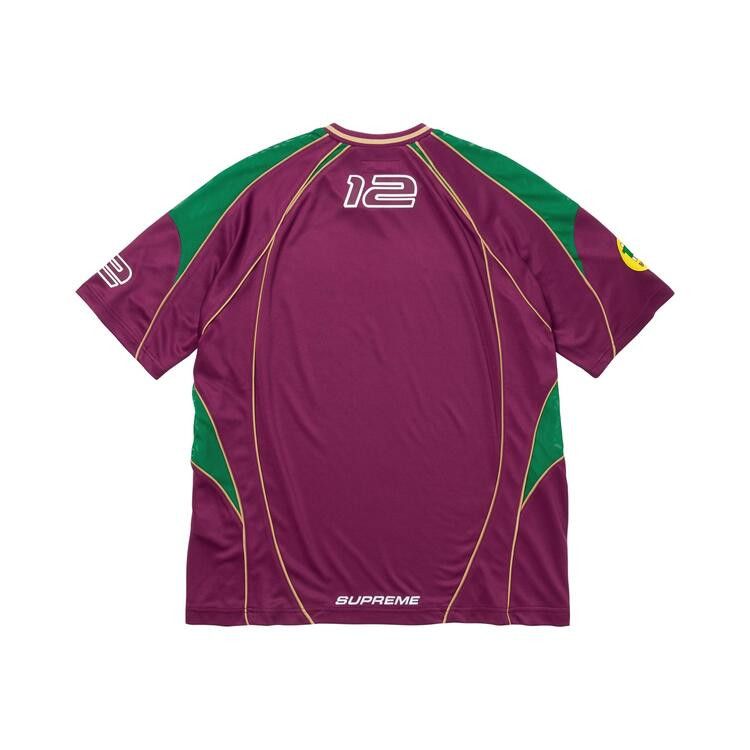 Supreme Piping Soccer Jersey 'Raspberry'