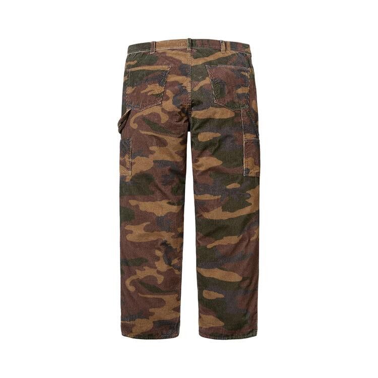Supreme Wide Wale Corduroy Painter Pant 'Woodland Camo'
