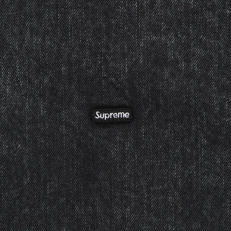 Supreme Small Box Denim Shirt 'Black'