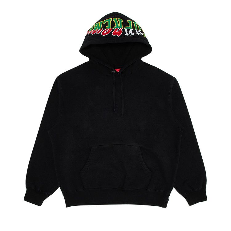 Supreme Multi Logos Hooded Sweatshirt 'Black'