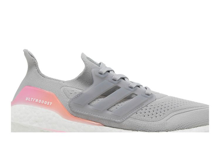 Adidas Wmns UltraBoost 21 'Grey Screaming Orange'