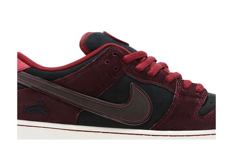 RIOT Skateshop x Nike Dunk Low Pro SB QS 'Mahogany Dark Beetroot'