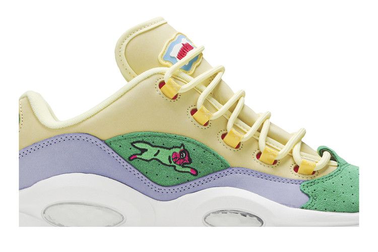BBC Ice Cream x Reebok Question Low 'Yellow Lilac Glow'