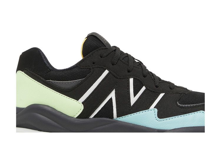 New Balance 57/40 Big Kid 'Black Vibrant Spring Glow'