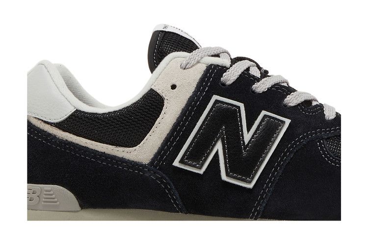 New Balance 574 Big Kid 'Core Pack - Black White'