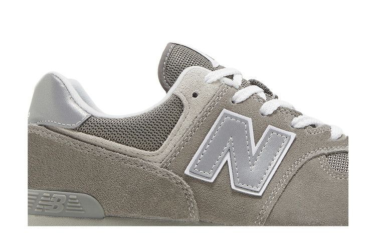 New Balance 574 Big Kid 'Core Pack - Grey White'