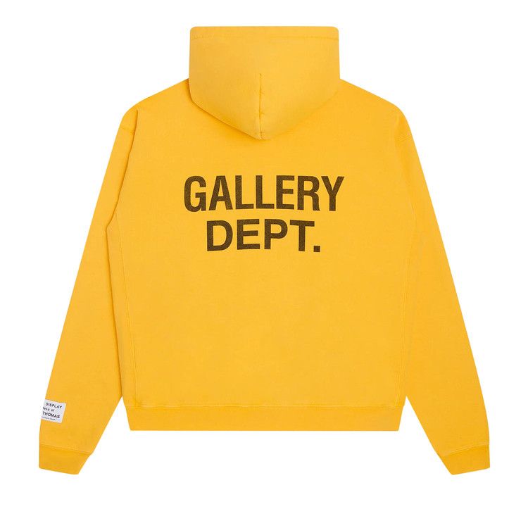 Gallery Dept. 90s GD Logo Hoodie 'Gold'