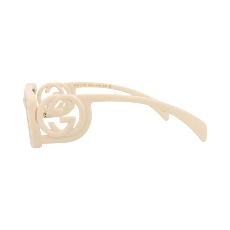 Gucci Square Sunglasses 'Ivory/Grey'
