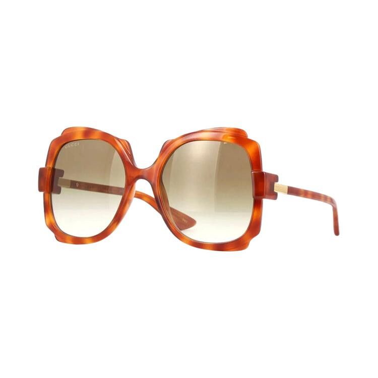 Gucci Square Sunglasses 'Brown'