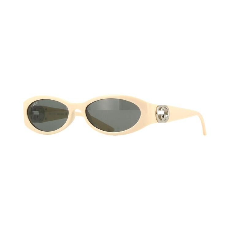 Gucci Oval Sunglasses 'Grey'
