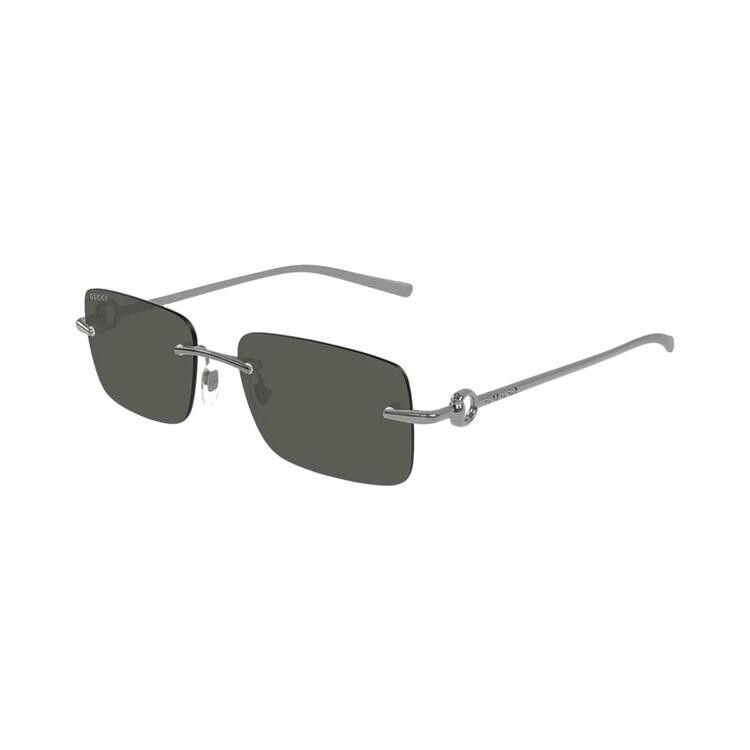 Gucci Rectangle Sunglasses 'Grey'