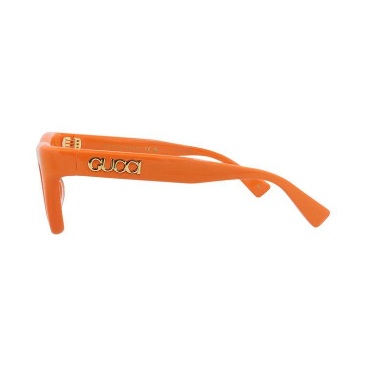 Gucci Cat Eye Sunglasses 'Orange/Brown'