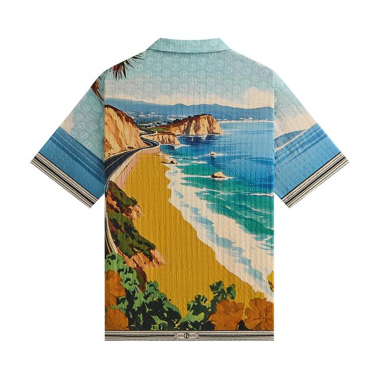 Kith x Giorgio Armani Malibu Short Sleeve Thompson Camp Collar Shirt 'Multi'
